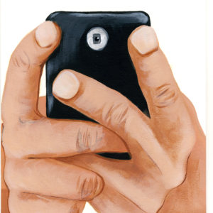 Cell Phone & Hands No.14